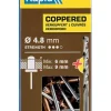 Rivet cuivre ø4.8 x 12 mm + foret Rapid, lot de 50