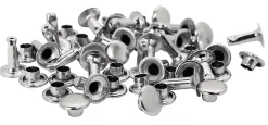 Rivet tubulaire vendu par 25 Rapid 5000414 en acier Ø 7 x L.9 mm Ø de la tige 3 mm