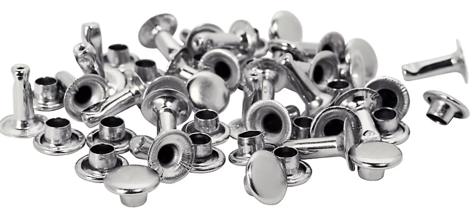 Rivet tubulaire vendu par 25 Rapid 5000414 en acier Ø 7 x L.9 mm Ø de la tige 3 mm