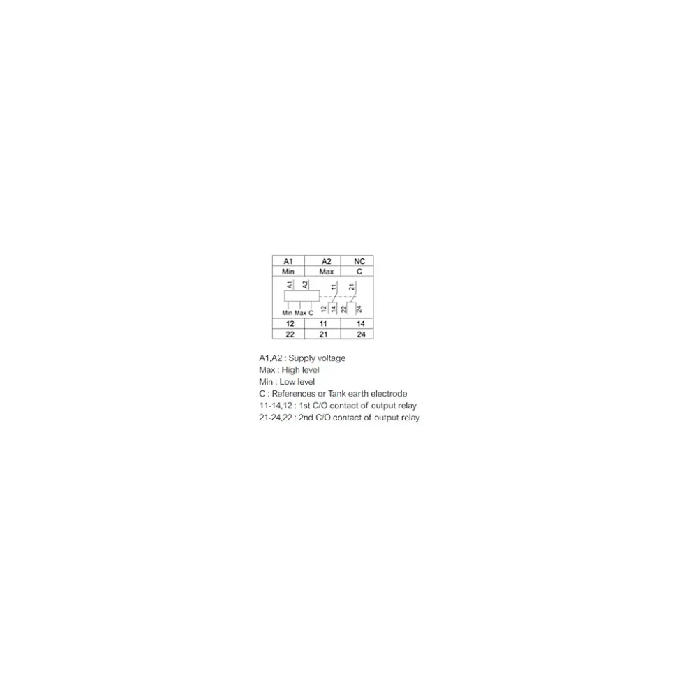 Rm22la32mr Schneider - Relais De Niveau D'eau 3 Fonctions + Temporisation - 24 à 240vca/cc