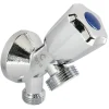 Robinet à clapet pour alimenter une machine à laver Entrée Mâle 1/2" - Sortie Mâle 3/4" en parallèle Somatherm for you