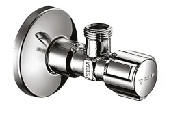 Robinet d'arrêt sous lavabo Arrivée Mâle 15/21 - Sortie Mâle 12/17 Schell
