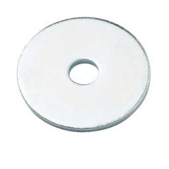 Rondelle plate en acier zingué ø5 mm - 10 pièces