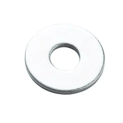 Rondelle plate en acier zingué mm - 10 pièces