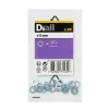 Rondelle plate petite en acier zingué ø5 mm - 20 pièces