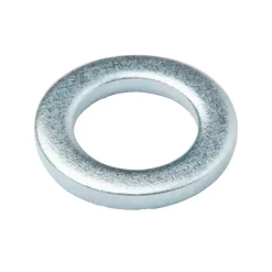 Rondelle plate petite en acier zingué ø5 mm - 20 pièces