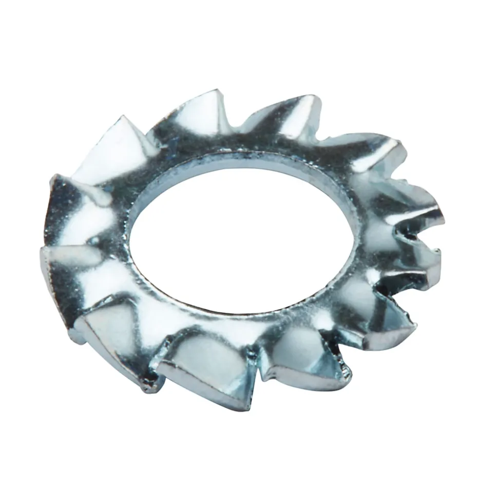 Rondelles dentelée en acier au carbone ø 5mm - 10 pièces
