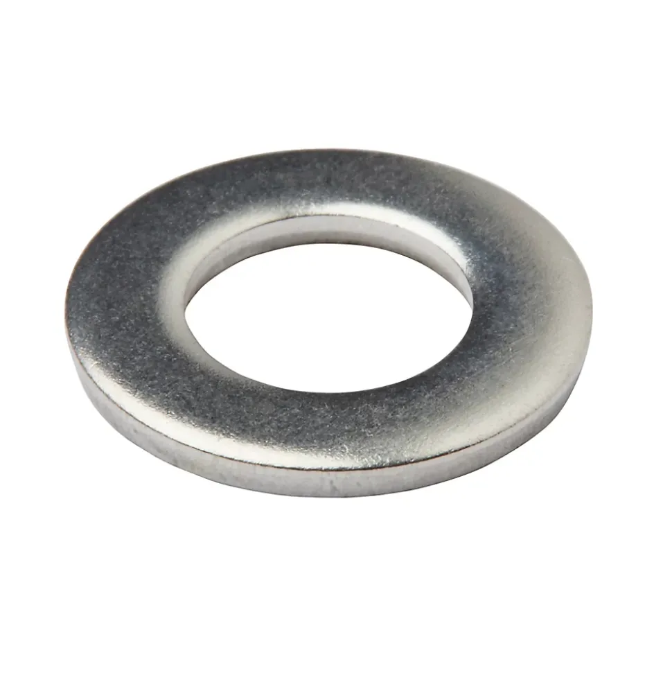 Rondelles plates de taille moyenne en acier inoxydable A2 ø 10mm - 10 pièces