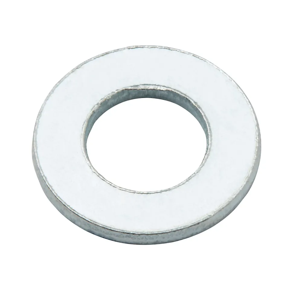 Rondelles plates en acier au carbone ø 10mm - 10 pièces.