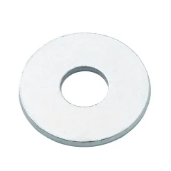 Rondelles plates larges en acier au carbone ø 8mm - 10 pièces