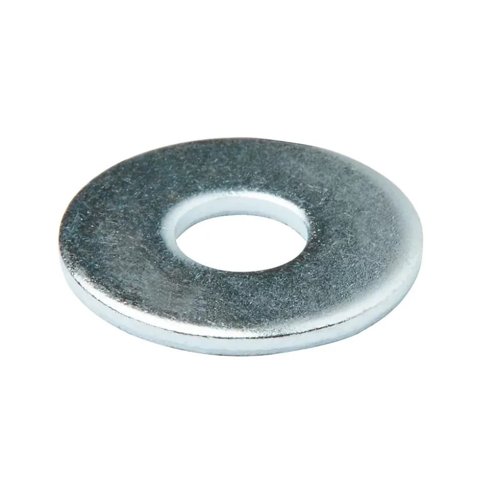 Rondelles plates larges en acier au carbone ø 8mm - 100 pièces
