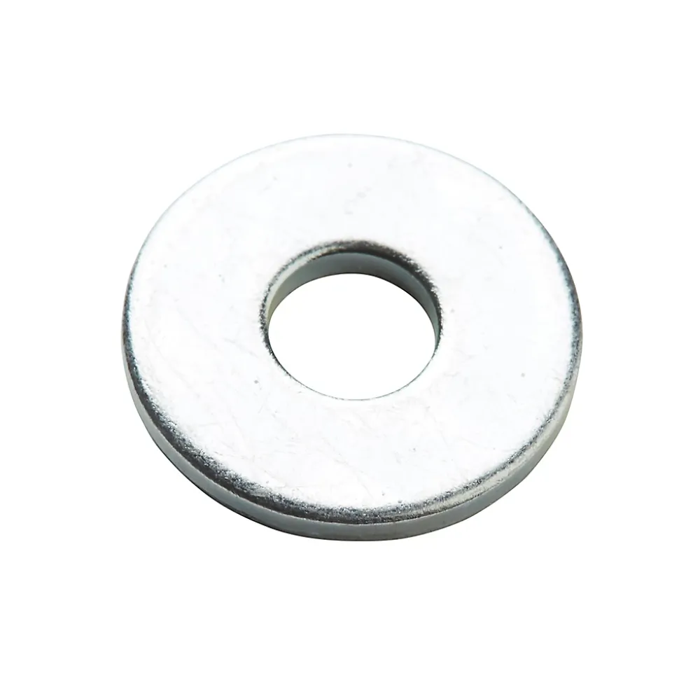Rondelles plates larges en acier au carbone ø 6mm - 100 pièces