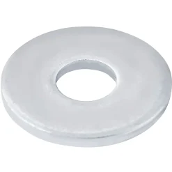 Rondelles plates larges en acier au carbone ø 6mm - 10 pièces