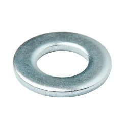 Rondelles plates moyennes en acier au carbone ø 10mm - 20 pièces