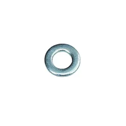 10 rondelles plates étroites Diall acier zingué Ø7 mm