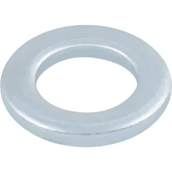 Rondelles plates étroites en acier au carbone ø 7mm - 20 pièces