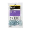 Rondelles plates étroites en acier au carbone ø 10mm - 20 pièces