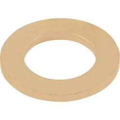 Rondelles plates étroites en laiton ø 10mm - 10 pièces