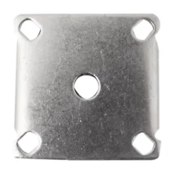Roulette fixe grise ø7.5 cm, charge max 60 kg