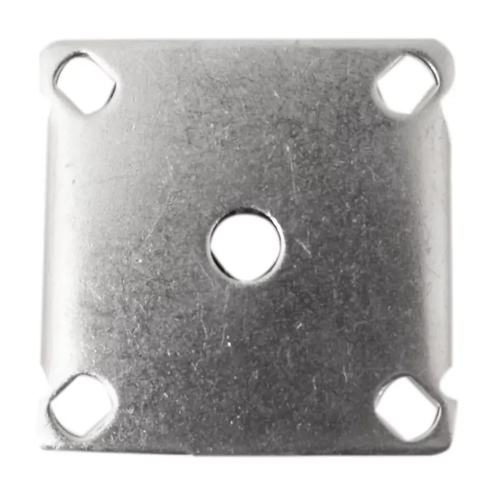 Roulette fixe grise ø7.5 cm, charge max 60 kg