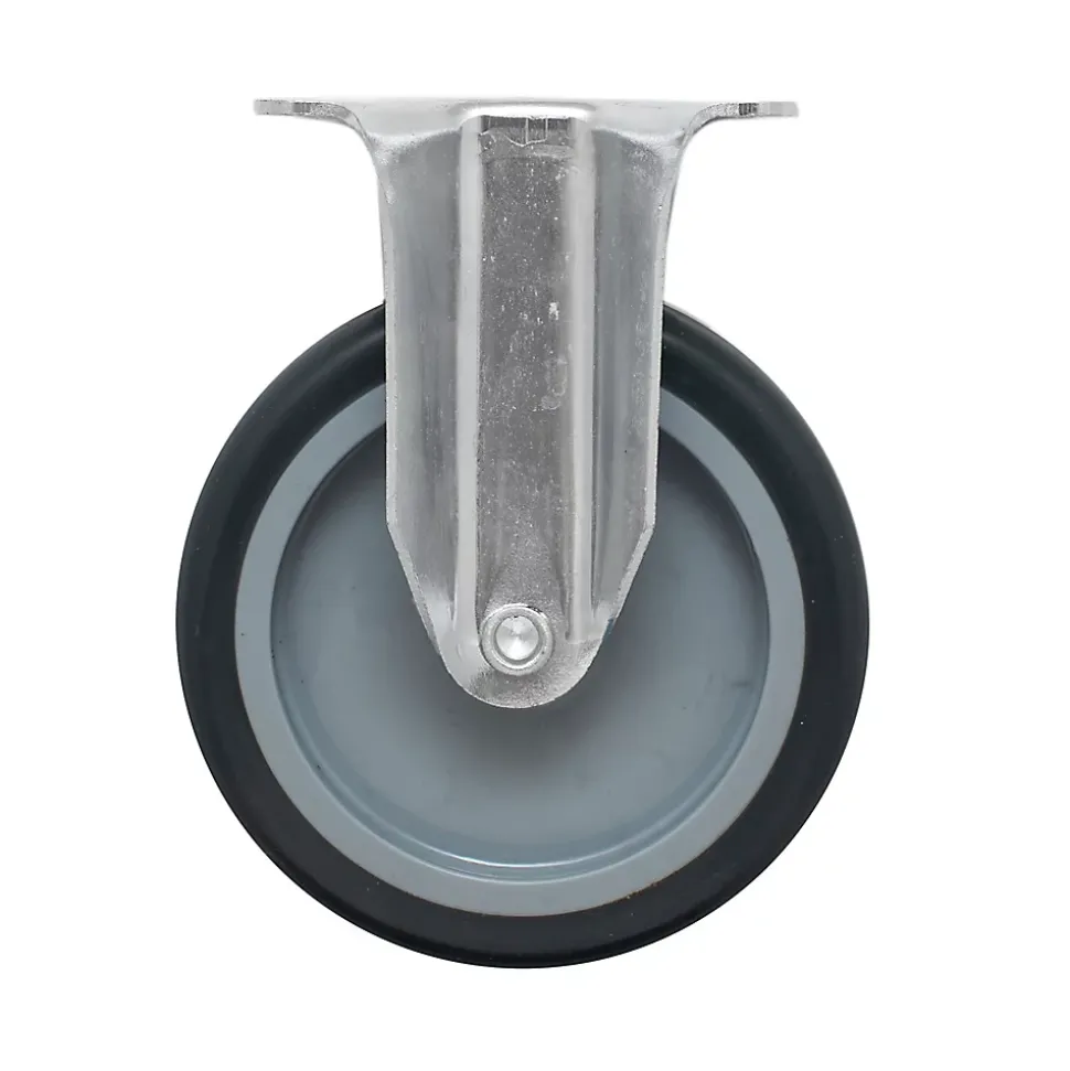 Roulette fixe à platine fixe ø 10 cm, charge max 70 kg