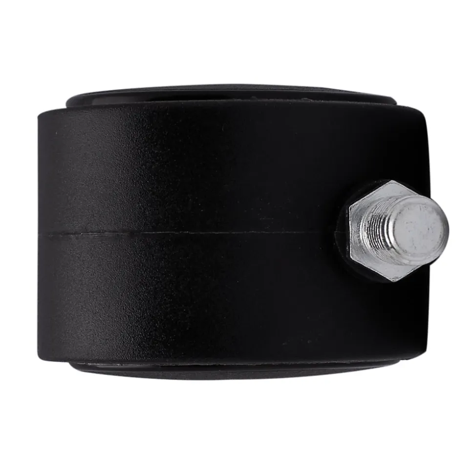 Roulette jumelée pivotante sans frein ø50 mm, tige filetée 10 x 20 mm, charge max 40kg
