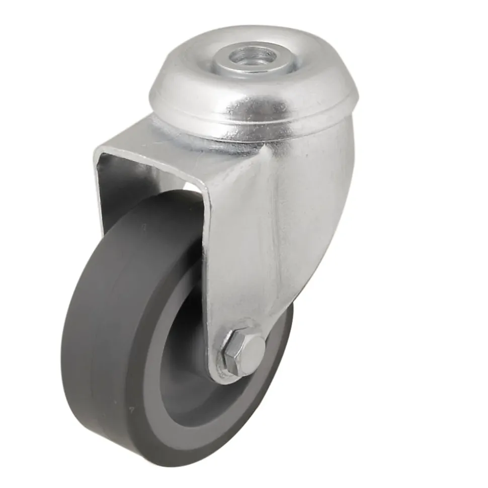 Roulette pivotante ø6.1 cm,50 kg Caoutchouc thermoplastique (TPR)