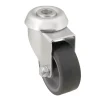 Roulette pivotante grise ø5.02 cm, charge max 30 kg