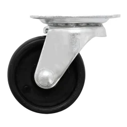 Roulette pivotante noire ø4.1 cm, charge max 20 kg