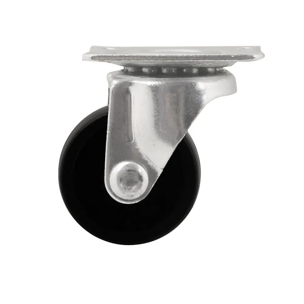 Roulette pivotante noire ø2.95 cm, charge max 15 kg