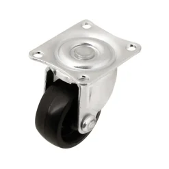 Roulette pivotante noire ø2.95 cm, charge max 15 kg