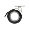 Roulette Rotola chrome et noir Ø65mm