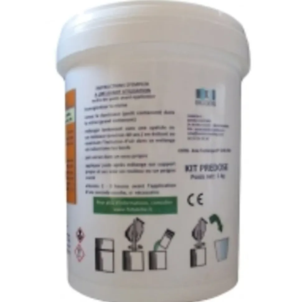 Résine d'étanchéité pour Balcons - Terrasses - Toitures - Gris - 1Kg