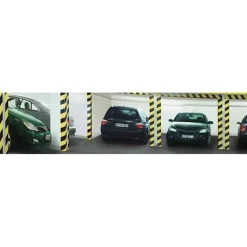 Ruban adhésif de signalisation - TESA - Noir/Jaune - 66m x 50mm