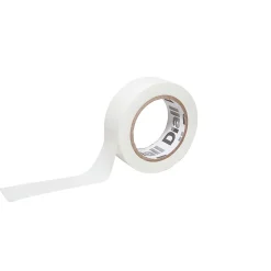 Ruban d'isolation électrique 19 mm x 10 m blanc