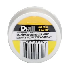 Ruban PTFE 12 mm x 12 m x 0,1 mm Diall