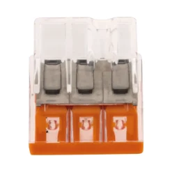 Sachet de 20 bornes 3 entrées série 2273 - Wago
