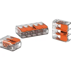 Sachet de 5 bornes 5 entrées série 221 - Wago