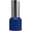 Sachet De 100 Embouts De Câblage Pour Fil Souple Section 50mm² - Bleu - Collerette Isolante