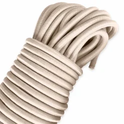 Sandow élastique Ivoire 50 mètres - Qualité PRO TECPLAST 9SW - Tendeur pour bâche de diamètre 9 mm