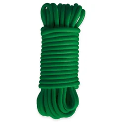 Sandow élastique Vert 15 mètres - Qualité PRO TECPLAST 9SW - Tendeur pour bâche de diamètre 9 mm
