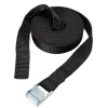 Sangle à came Diall L. 5 m x l. 2,5 cm tissage noir
