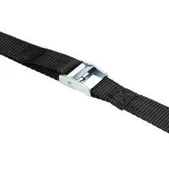 Sangle à came Diall L. 5 m x l. 2,5 cm tissage noir