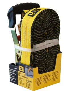 SANGLE D' ARRIMAGE A CLIQUET CATERPILLAR AVEC CROCHET