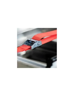 Sangle de serrage, 5m à boucle autoserrante, rouge - THIRARD