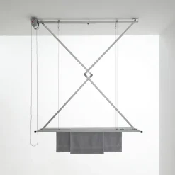 Séchoir plafond manuel 152x54x25cm alu Foxydry Mini 150