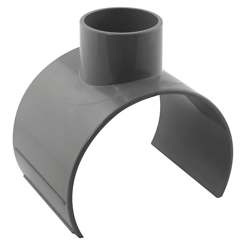 Selle de branchement sur tube ø100 pour branchement de 40 à 90° Fitt