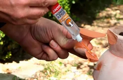 Seringue de colle époxy rapide, 25 ml