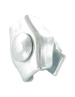 Serre cable plat simple Acier zingué Câble De 3 - 1 pièce