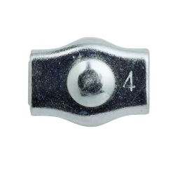 Serre-câbles plat 1 boule pour Ø. 2 mm vendu par 2